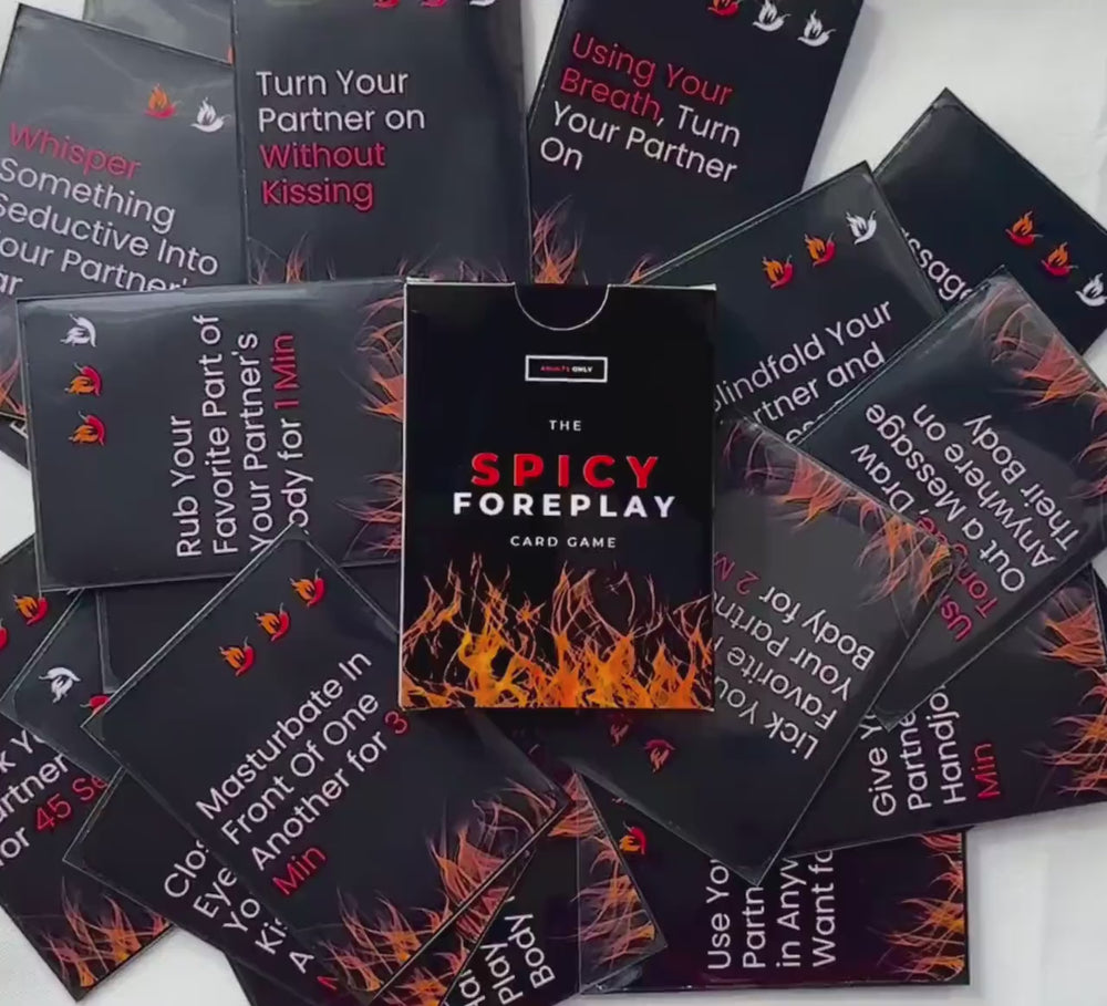 The Spicy Foreplay Card Game – Dirty Little Store™