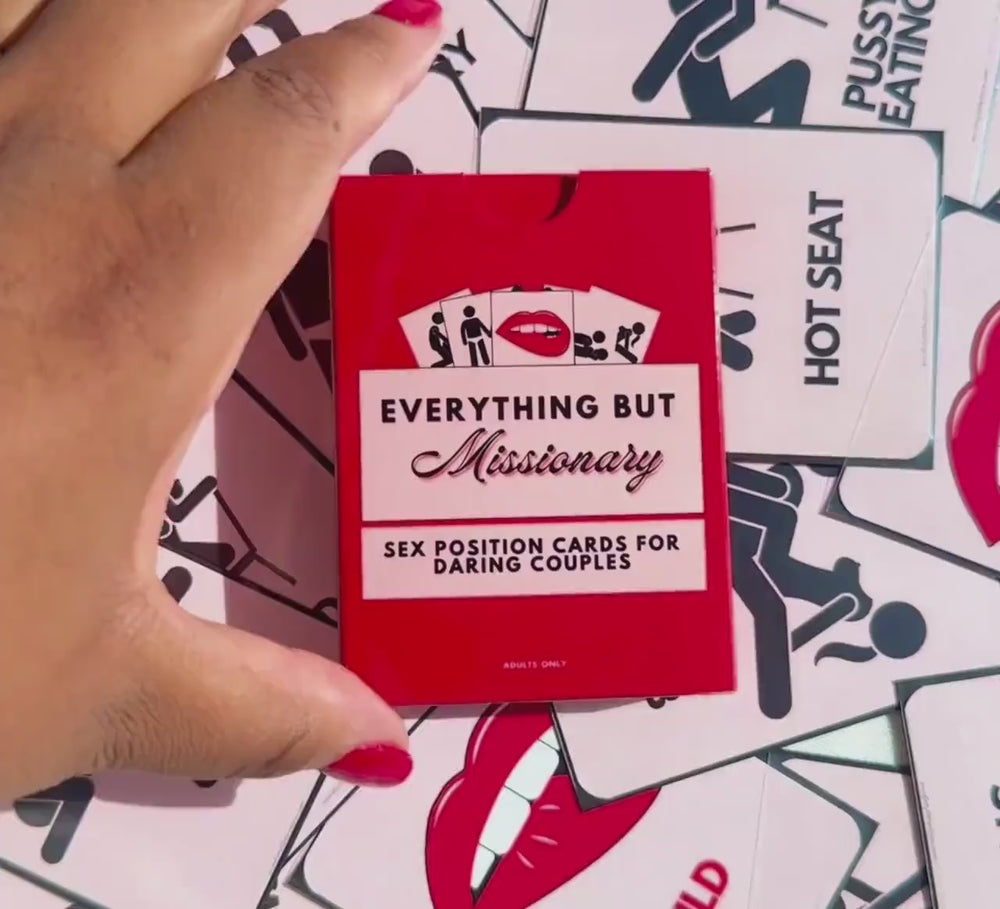 Everything But Missionary, Sex Position Card Game – Dirty Little Store™