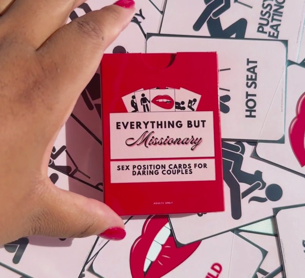 Everything But Missionary, Sex Position Card Game – Dirty Little Store™